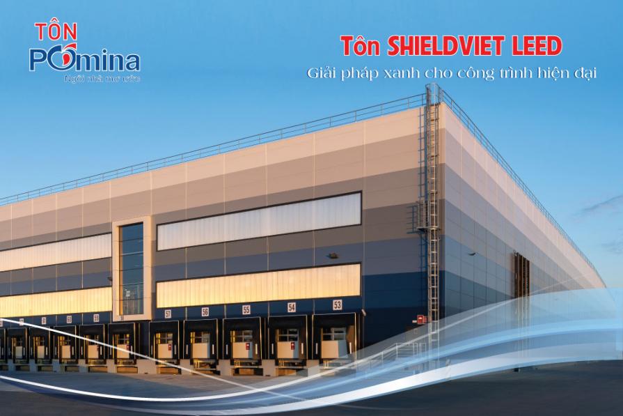 Tôn Shieldviet LEED – Giải pháp xanh cho công trình hiện đại