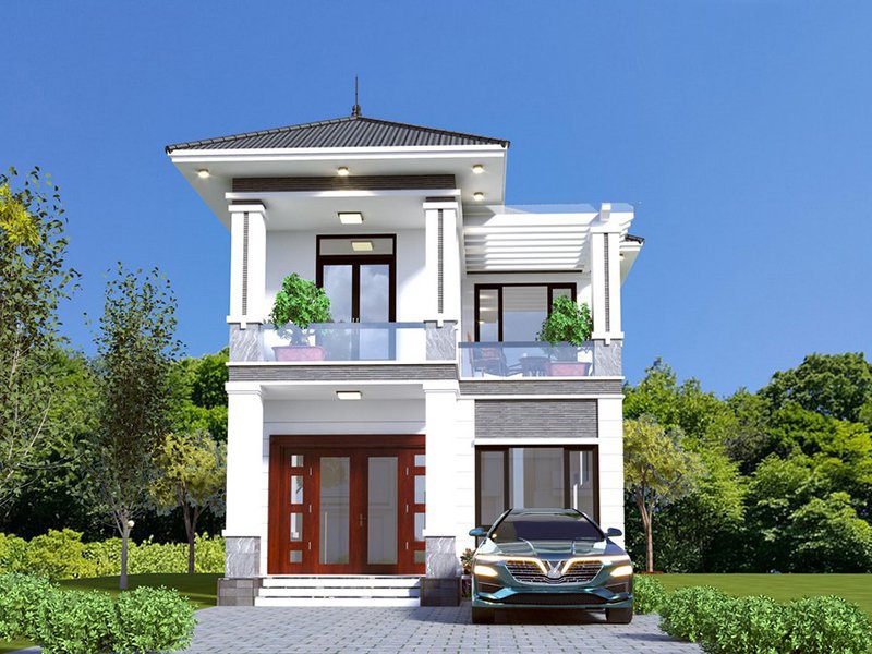 Giới thiệu top 15+ mẫu nhà 2 tầng đẹp giá 700 triệu có kèm dự toán chi phí  - Kiến trúc Angcovat