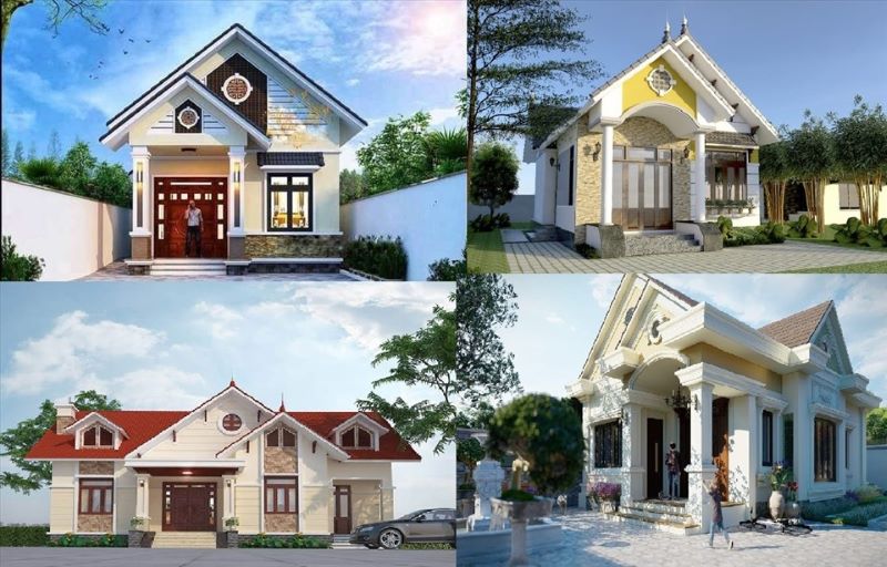 Giá xây nhà 1 tầng mái thái phù hợp kinh tế gia đình Việt