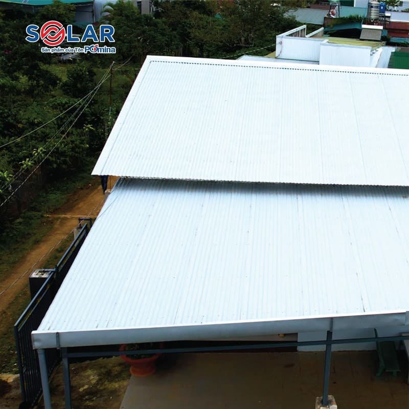 Công trình sử dụng Tôn lạnh Solar của Pomina tại Lâm Đồng