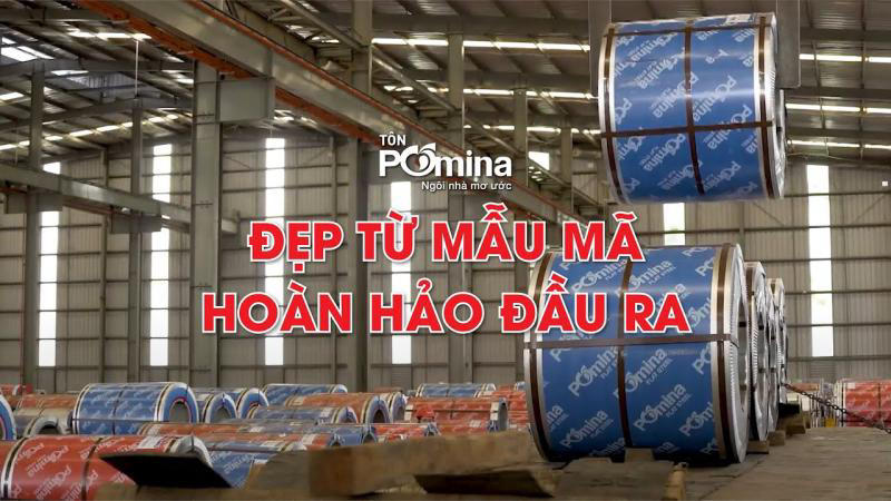 Tôn Pomina - Công ty cung cấp tôn cuộn chất lượng 