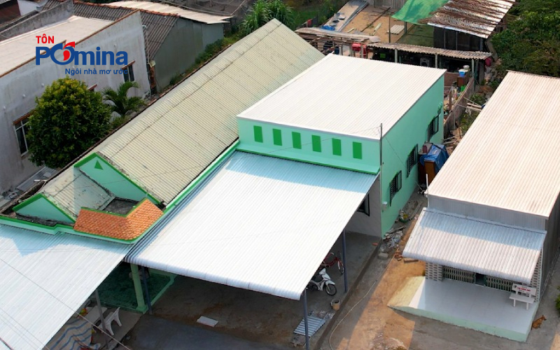 cách tính chi phí xây nhà cấp 4 mái tôn nhà ở Kiên Giang