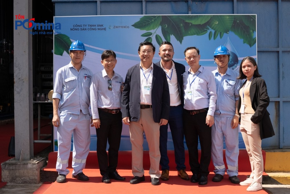 Nhà máy Tôn Pomina tích cực tham gia hỗ trợ các công nghệ khoa học sinh thái