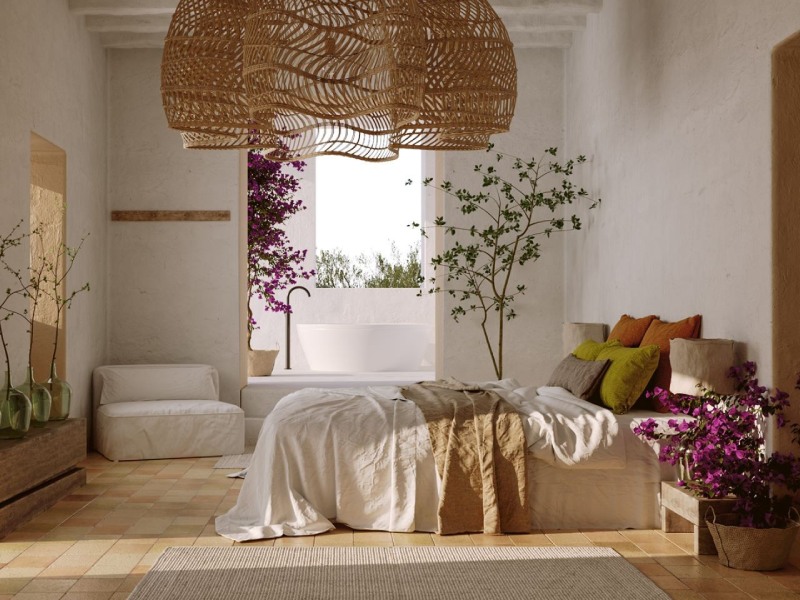 phong cách thiết kế nội thất vintage phòng ngủ