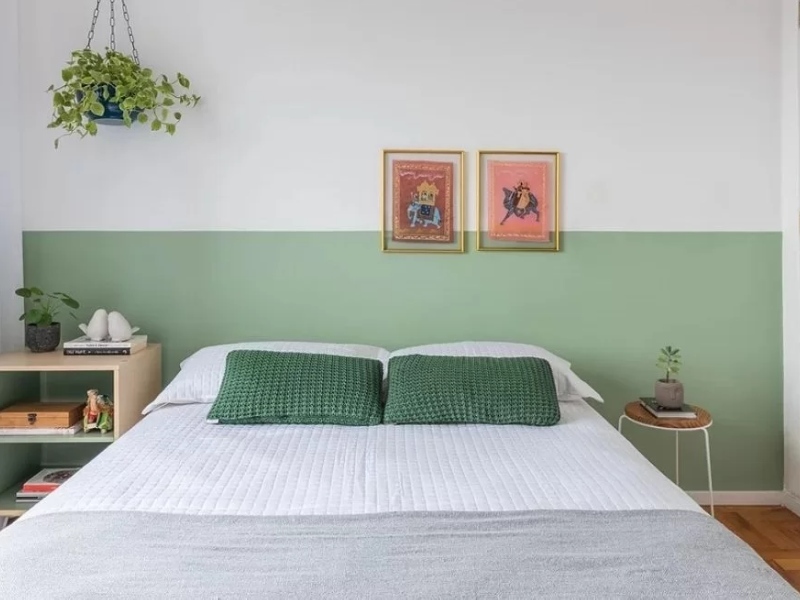 phong cách thiết kế retro phòng ngủ đơn giản