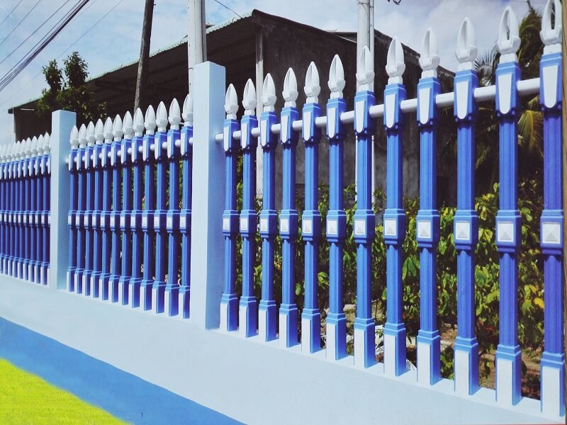 top màu sơn tường rào đep 