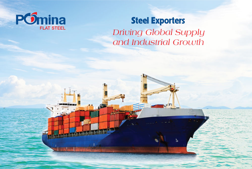 Steel exporters - Driving global supply and industrial growth