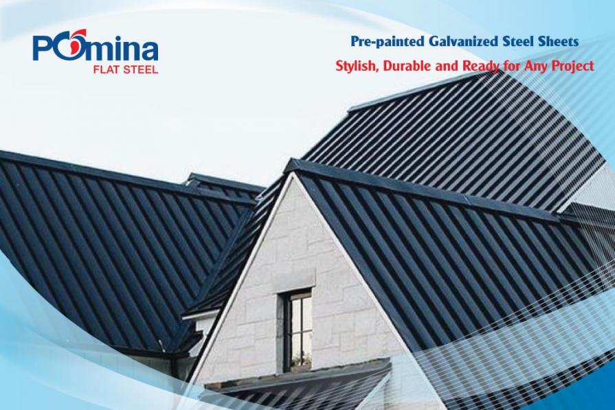 Pre-painted galvanized steel sheets: Stylish, durable and ready for any project