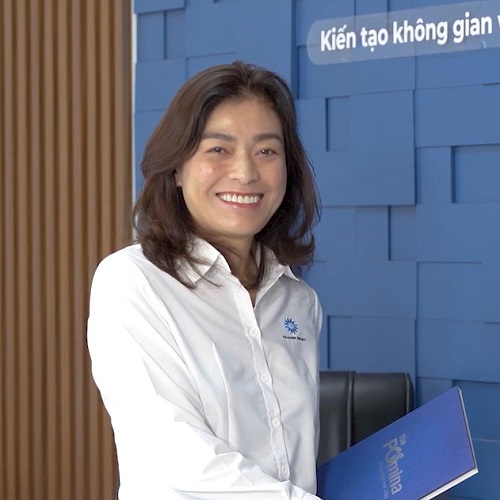 Bà Nguyễn Thị Thanh Thảo – Giám đốc Công ty kinh doanh vật liệu xây dựng Quang Nhật (Lâm Đồng)