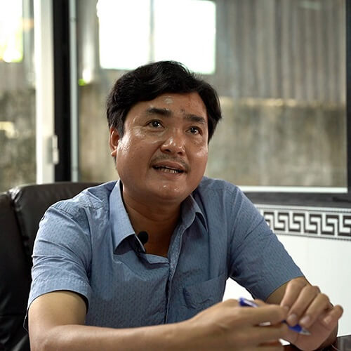 Mr. Le Thanh Hoa - Director of Ton Hoa Loan factory - Bac Lieu province