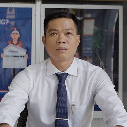 Ông Nguyễn Thanh Giàu - Chủ tịch Công ty TNHH VLXD Vạn Phát (Tiền Giang)