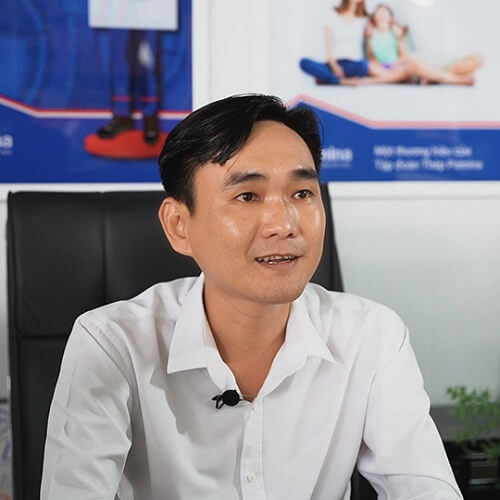 Anh Trần Quốc Huy – Đại diện Công ty TNHH Tôn Thuận Phát Huy ( Sóc Trăng)