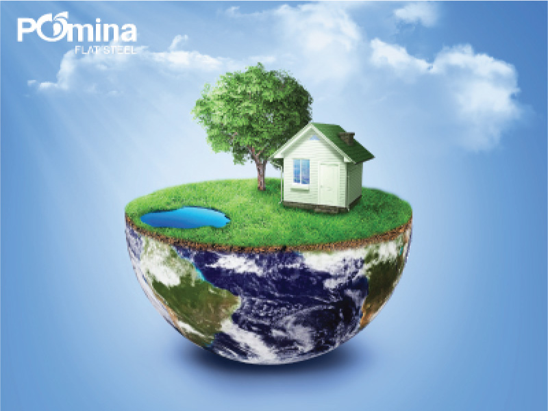 Steel sheets are friendly with the environment