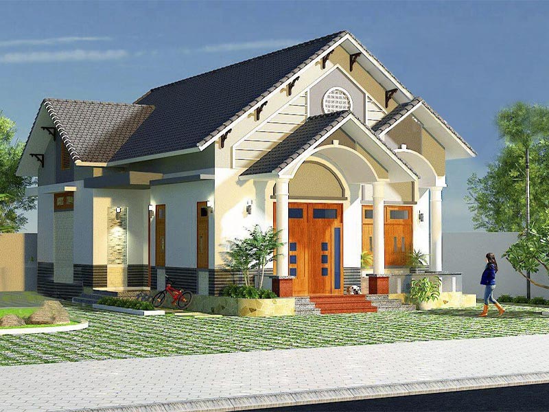 mái tôn giả ngói