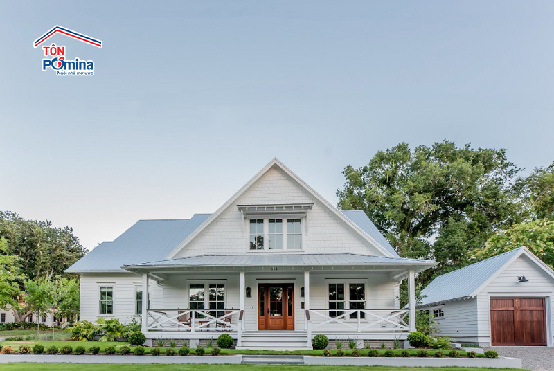 các loại màu tôn lợp mái