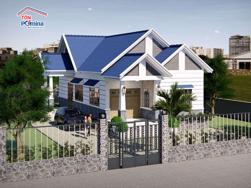 phối màu sơn nhà