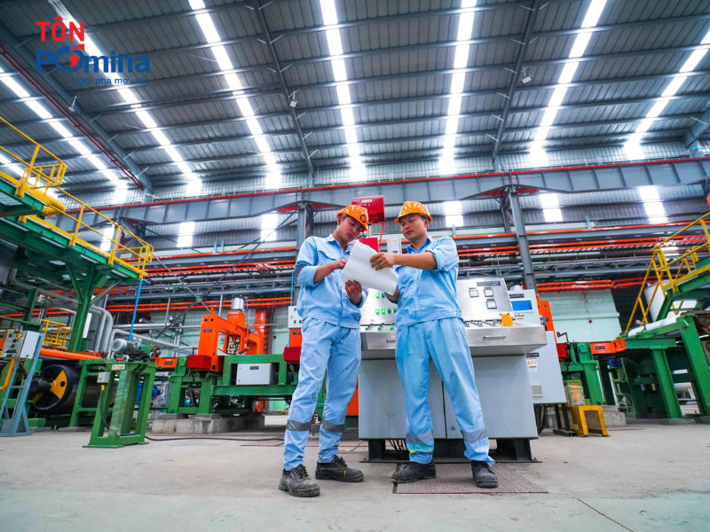 chất lượng tôn pomina