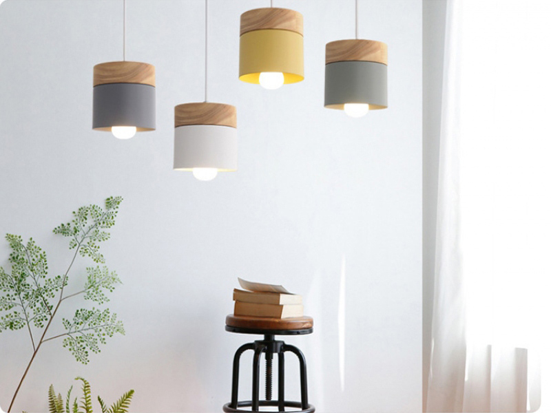 đèn trang trí phòng khách nhà cấp 4