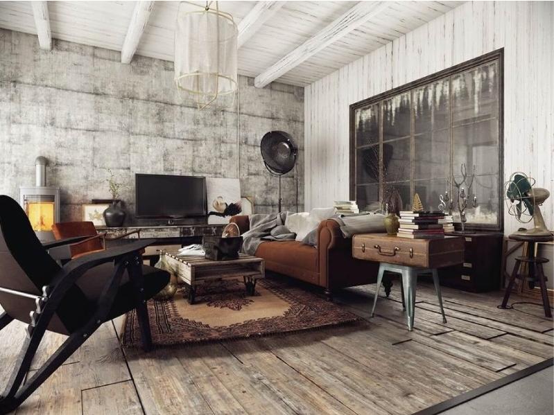 phong cách thiết kế nội thất vintage