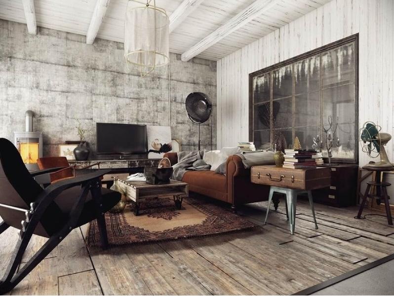 phong cách thiết kế nội thất vintage