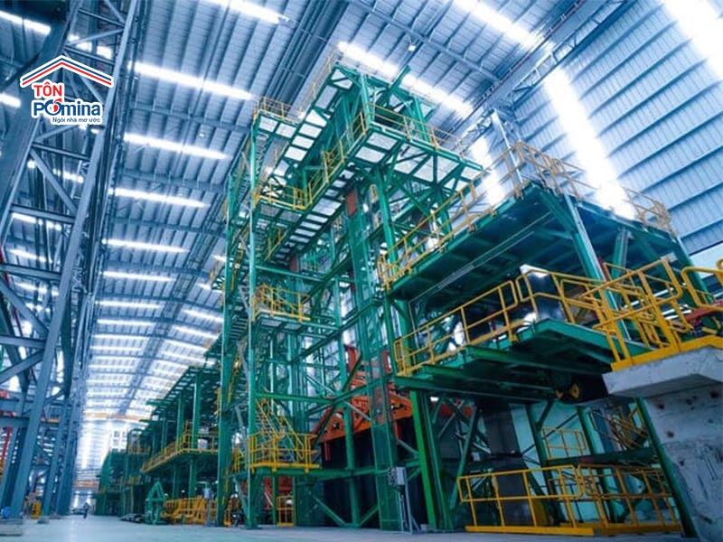 nhà máy tôn pomina