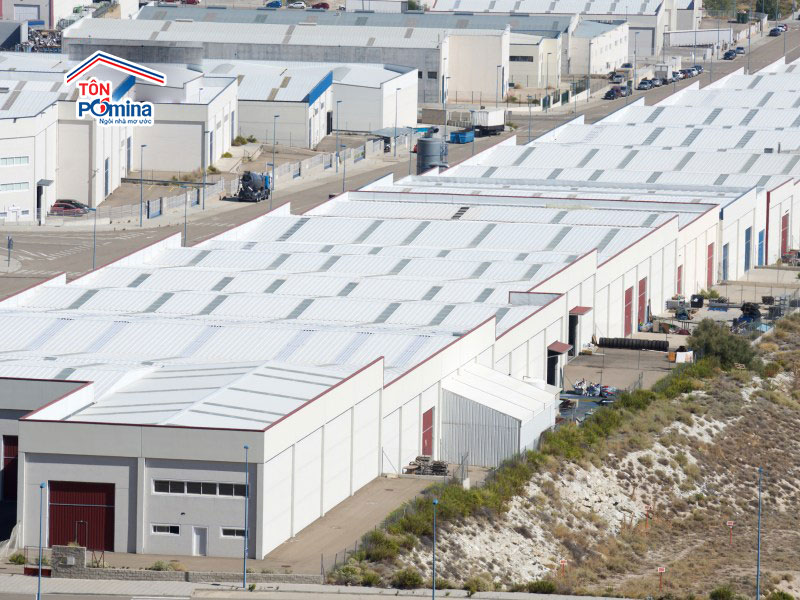 tôn lạnh màu trắng sữa