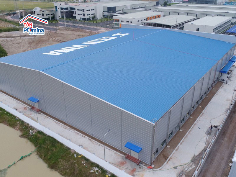 tôn lạnh màu xanh dương