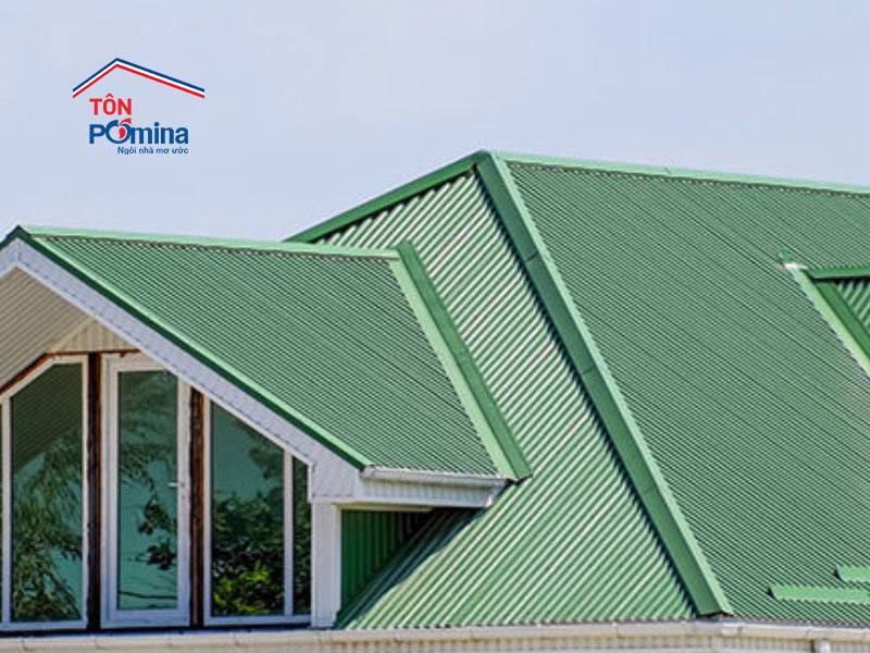 tôn lạnh màu xanh ngọc