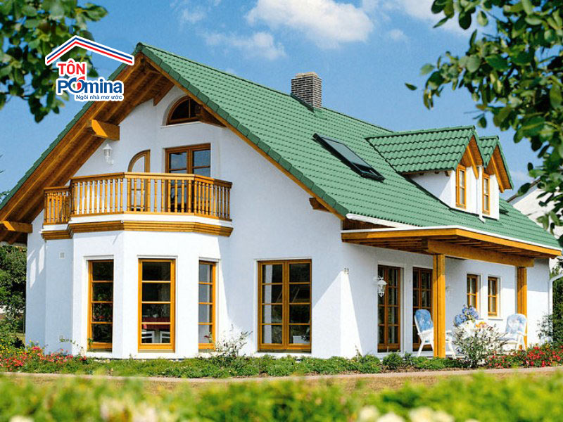 tôn lạnh màu xanh ngọc