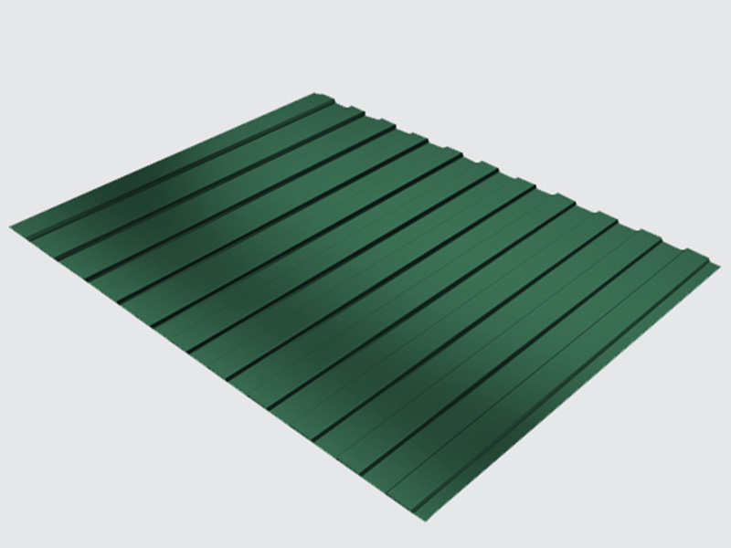 tôn lạnh màu xanh rêu