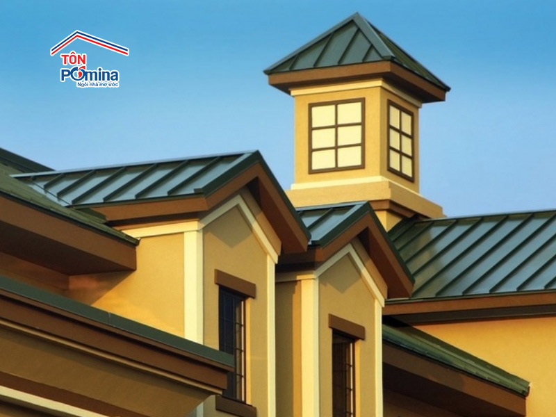 tôn lạnh màu xanh rêu