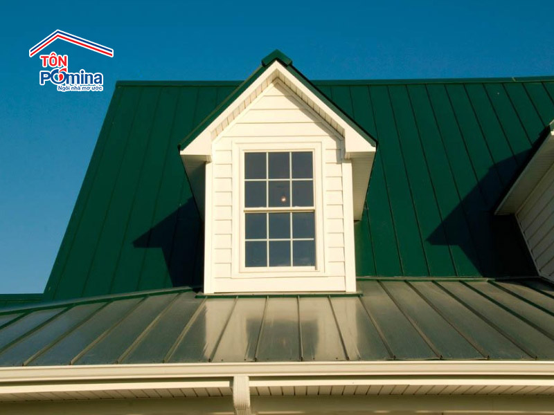 tôn lạnh màu xanh rêu