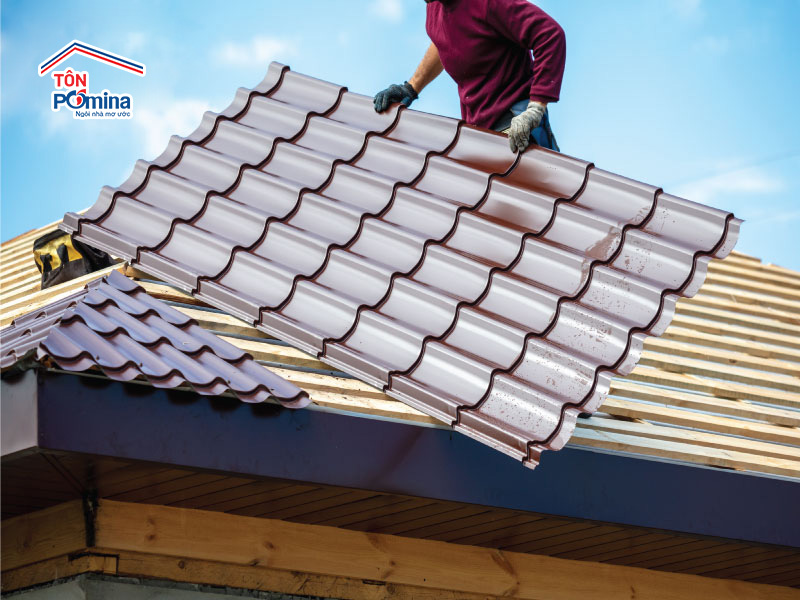 tôn lợp mái nhà