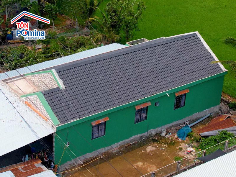 tôn lạnh màu granite