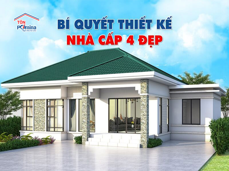 thiết kế nhà cấp 4 đẹp