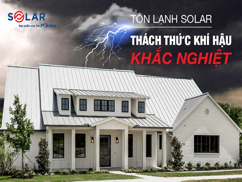 tôn lạnh solar