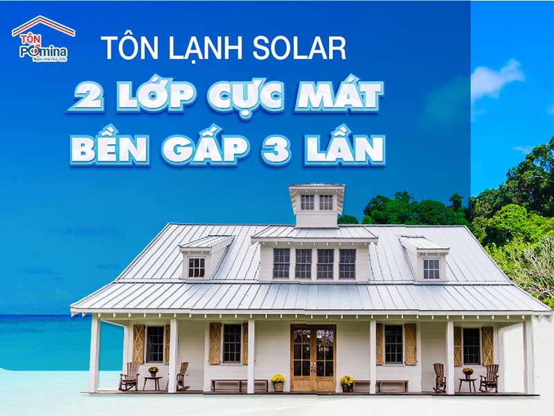 tôn lạnh solar